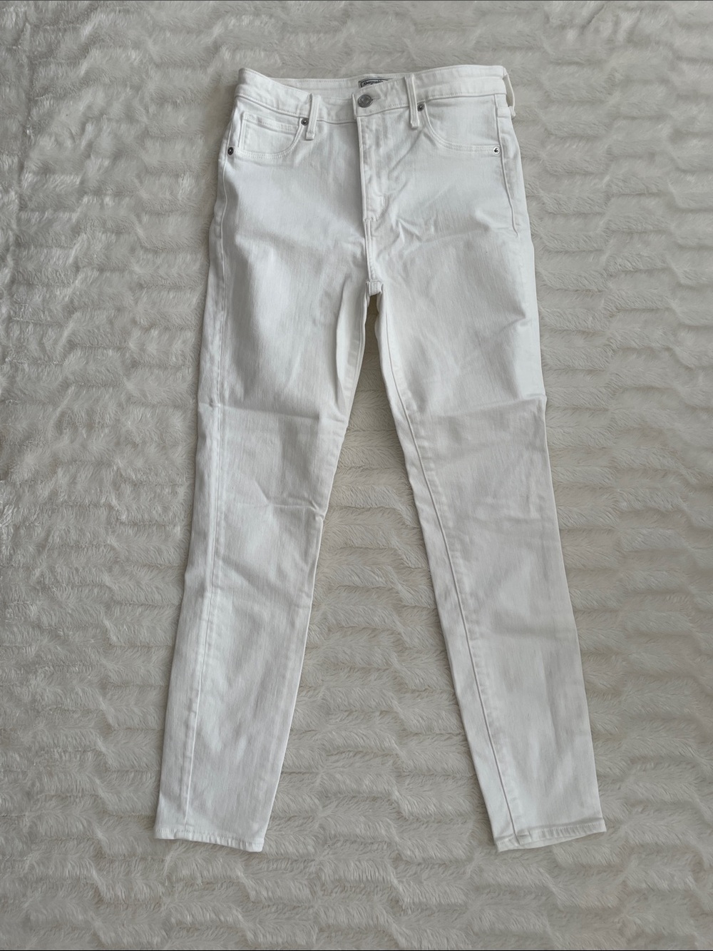 Abercrombie & Fitch White Skinny Jeans